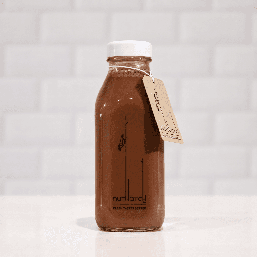 Nuthatch Fresh Chocolate Oat Milk.
