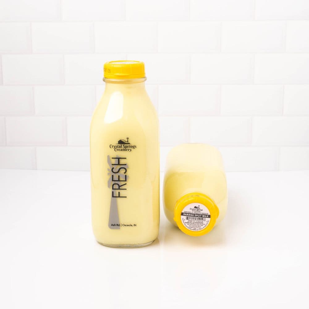 Crystal Springs Banana Split Milk