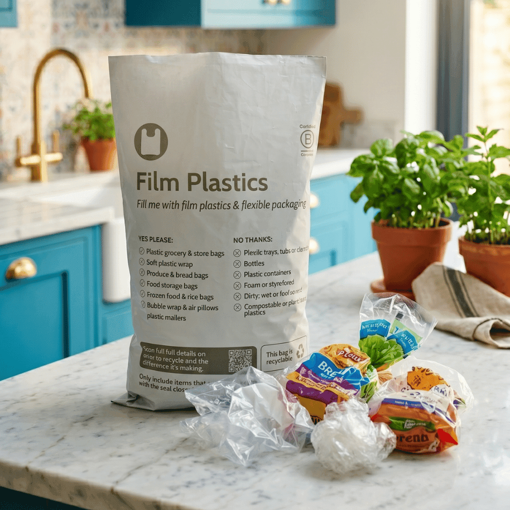Film Plastics Collection Bag