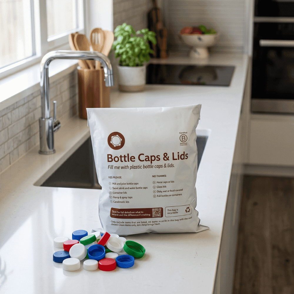 Bottle Caps & Lids Collection Bag