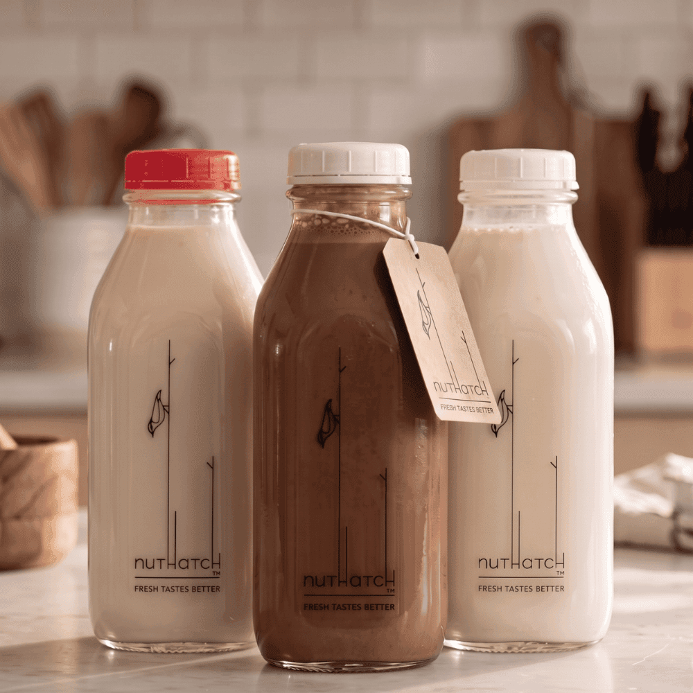 Nuthatch Fresh Chocolate Oat Milk.