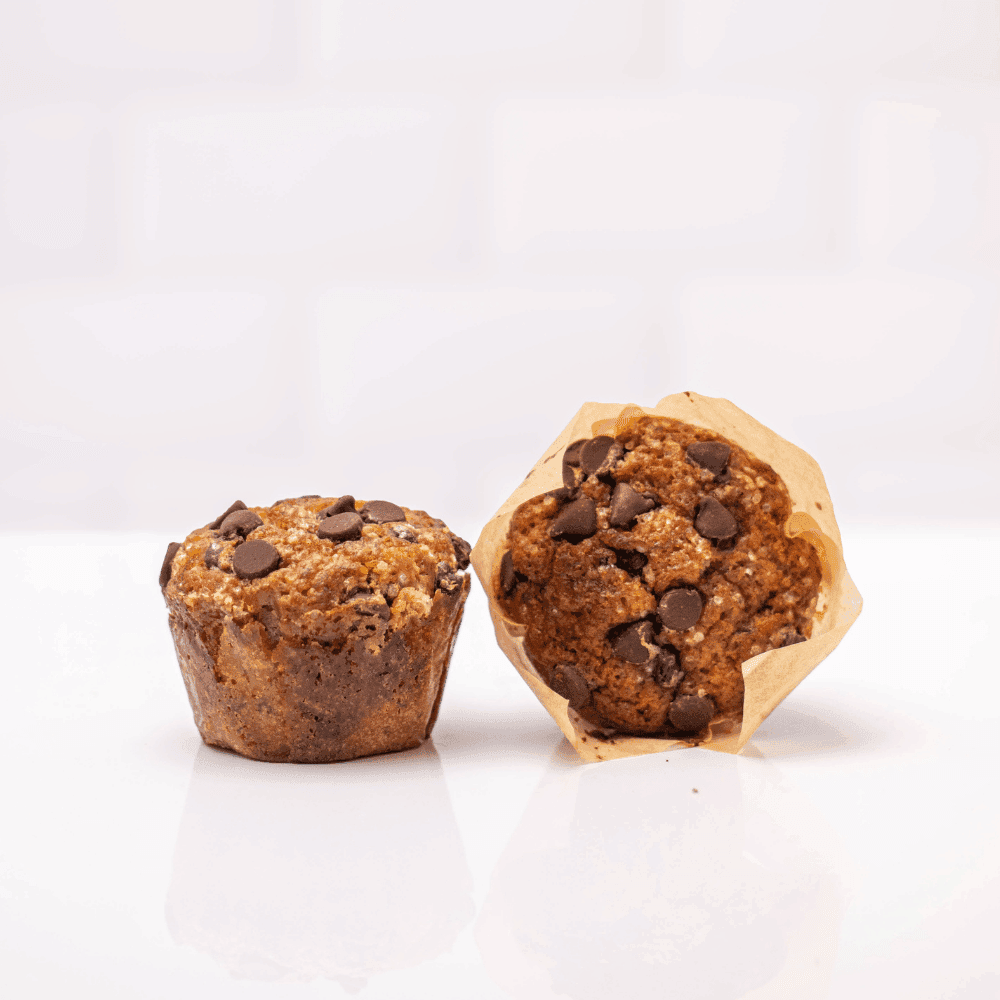 LuAnn's Gluten Free Banana Chocolate Chip Muffins