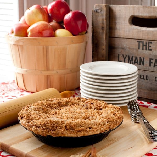 Lyman Orchards Apple Crumb Pie