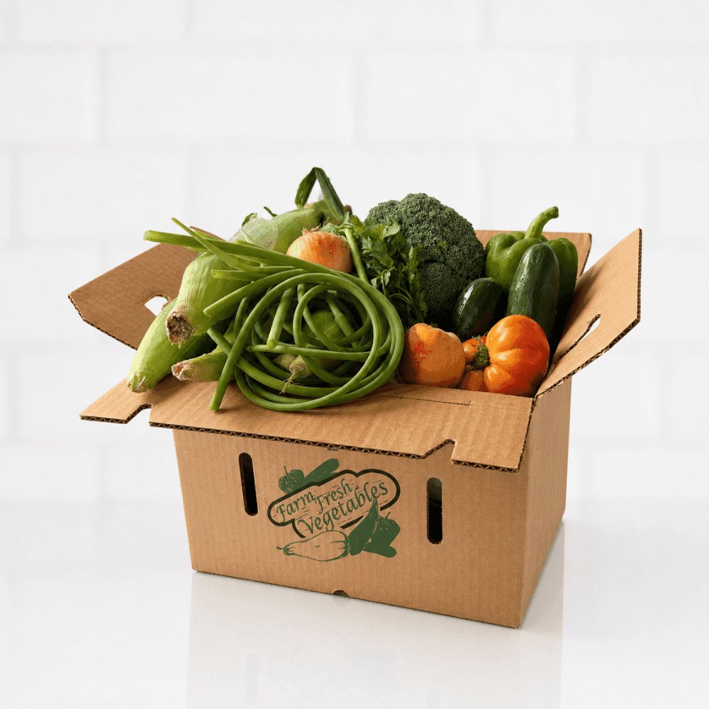 Cold Spring Farm Seasonal Vegetable Box.