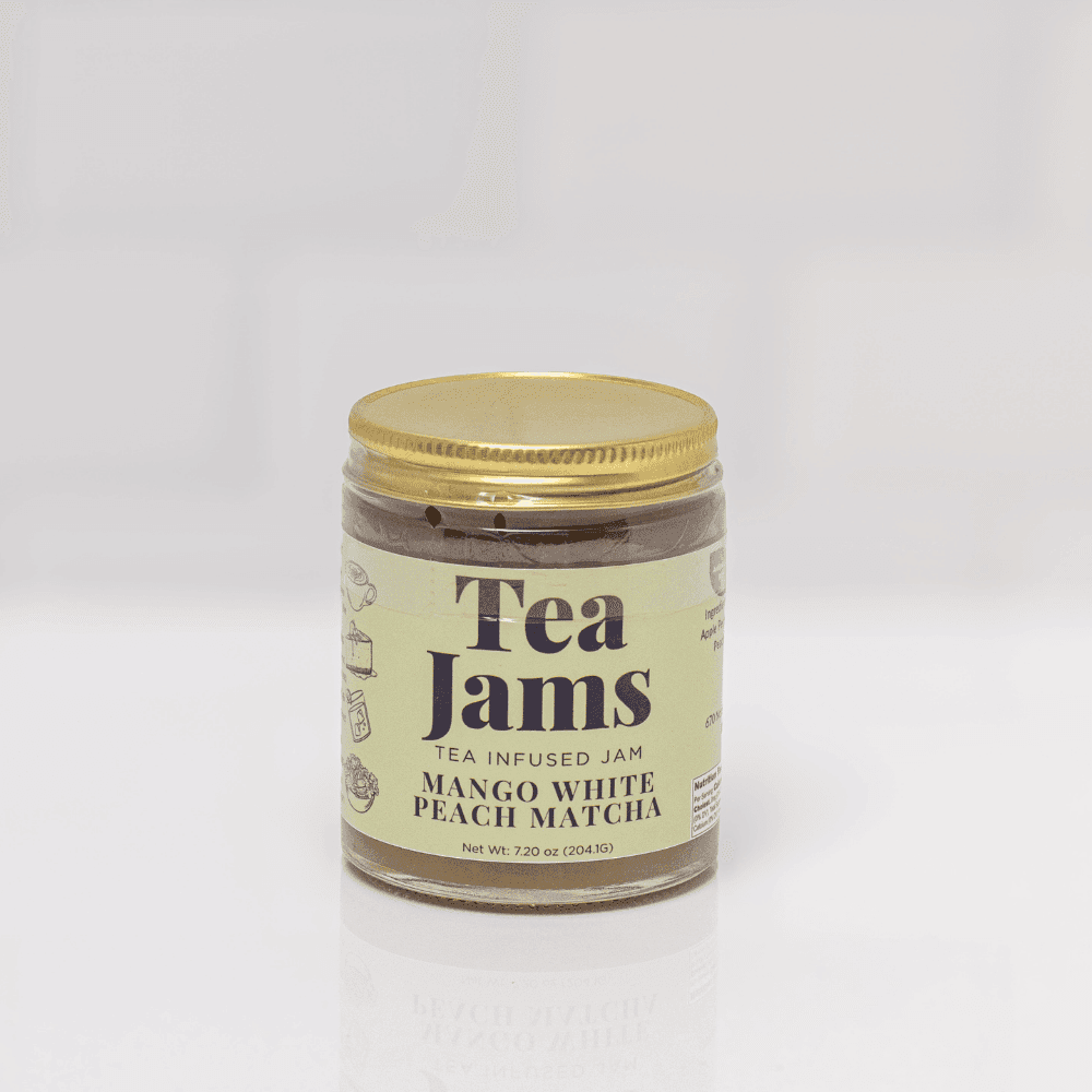 Tea Jams Mango White Peach Matcha